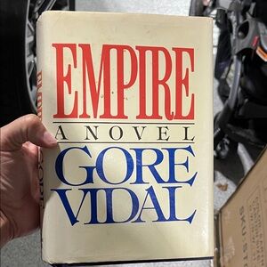 Empire: A Novel by Gore Vidal - Red and Blue Cover